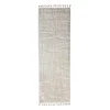 Kremno bel tekač 80x300 cm Esra Cobbled – Flair Rugs