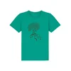 Life-Tree Majica Kids Unisex Hanging On zelena