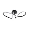 LED plafonska svetiljka FLAVIA LED/33W/230V 24x61 cm crna