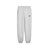 Womens Puma ESS Small No. 1 Logo Comfort High-Waist Sweatpants, Gray, Size M, Accessories