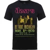 The Doors Majica Gradient Show Poster Unisex Black S