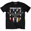 System of a Down Majica Eagle Colours Unisex Black L