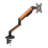 Nastavljiv nosilec za monitor Powerton ERGO VISTA - črn, 17–32, 2–9 kg