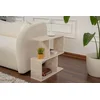 Hanah Home Klub sto Life, 60x60x20 cm, Krem