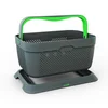 Luxury shopping basket Rati Basket (green)