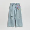 Reserved - GIRLS` JEANS TROUSERS & CHAIN