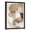 Plakat abstraktne oblike No9 - 20x30 black