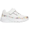 Skechers Patike za devojčice Uno Lite - Heart Craze, 314091L-WMLT, Bele