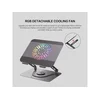 FANTECH Laptop Cooler NC30 RGB sivi