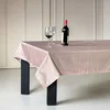 Stolnjak Damast Glat - 150x160cm Roze boja