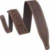 Levys M17BDS Usijni kitarski pas Dark Brown