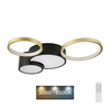 Prigušiva plafonska svetiljka ALIZEE LED/30W/230V 3000-6500K crna/zlatna
