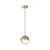 LED luster na sajli ZIREA LED/7W/230V zlatni
