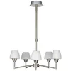 Togo Viseća Lampa 5X40W G9 Nickel Mat