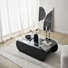 Hanah Home Klub sto Brise, 105x35x65 cm, Crni