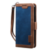 Eleganten etui Vintage Splice za iPhone 12 Pro Max - moder
