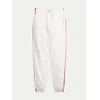 Otroški spodnji del trenirke Polo Ralph Lauren bela barva, 313957361001
