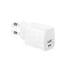 Xwave H130 20w Brzi ZIDNI punjač za mobilne,tablete, usb-C usb-A ,Beli