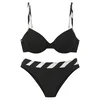 FRENCH CONNECTION Bikini črna/bela