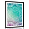 Plakat s paspartujem pastelna Mandala - 20x30 no frame