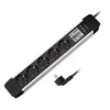 Logilink produžni kabl 5 mesta, LCD displej potrošnje, aluminijum ( 5714 )