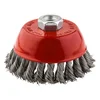 Žična krtača 100 mm x M14, INOX 57H583