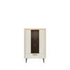 Jela Jagodina Vitrina V82-2KS1F/AI Air, 82x132x47 cm, Bela
