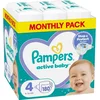 Pampers Active Baby plenice za enkratno uporabo 4 (9-14 kg) 180 kosov - MESEČNA DOBAVA