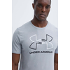 UNDER ARMOUR Majica FOUNDATION siva / črna / bela