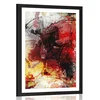 Plakat s paspartujem sodobna medijska slika - 30x45 no frame