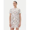 MICHAEL Michael Kors Cocktail obleka MS582WRHDE Bela Regular Fit