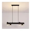 Brilagi - Luster na sajli SELE 4xGU10/30W/230V crna