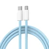 Kabl Braided PD Type-C na Lightning 20W plavi