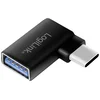 LOGILINK LogiLink USB 3.0 adapter [1x USB 3.2 gen. 1 vtičnica A (USB 3.0) - 1x USB 3.2 gen. 1 vtič C (USB 3.0)] AU0055 90° kotni desno, (20428715)