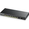 Zyxel GS1900-10HP v2, 8-port +2 SFP, L2 smart POE switch 70w ( gs1900-10hp v2 )