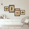 Wallity Image 4PSCT-19, 4 dijela, 136 x 75 cm