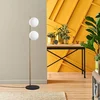 Aberto Design Podna lampa Dual 13756, 30 x 30 x 155 cm, 2 x E27, 250 cm Kabl, Zlatne boje