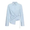 My Essential Wardrobe Bluza MWBella svetlo modra / bela