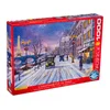 EuroGraphics Puzzle Božični večer v Parizu 1000 kosov