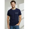 Trendyol Muška majica Tmnss25Ts00035, Tamnoplava