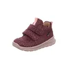 SUPERFIT Copatki za prve korake BREEZE rjava/bordo