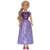 Alltoys Princesa Bambolina 80 cm – vinilna lutka s princeskino obleko