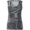 STREET ONE Top kremna / temno modra