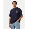 Reebok Majica RK25735CCM Mornarsko modra Regular Fit