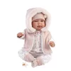 Llorens 84486 NEW BORN - realistična dojenčkova lutka z zvoki in mehkim tekstilnim telesom - 44