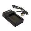 polnilec za baterijo Canon NB-10L, MicroUSB
