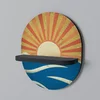 shumee SUNNY SLIDE Ovalna polica črna