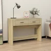 Konzolni stol boja hrasta sonome 100x39x75 cm konstruirano drvo