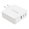 LC Power lc-gan-100 usb gan technology charger 2xusb-c, 1xusb-a 15-100w Adapter ( 24953 )