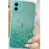 MCTK6-IPHONE 7/8/SE 2020 * Furtrola 3D Sparkling star silicone Turquoise (89)